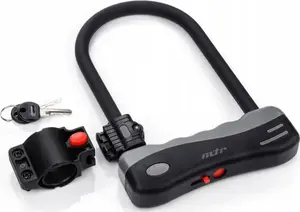 Велозамок U-LOCK Meteor Zapięcie rowerowe 31548 — U-образный противоугонный замок