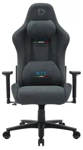 Office chair VidaXL ONEX-STC-S-L-GR — padded seat and backrest, graphite, width 660 mm, depth 550 mm, height 123–133 cm