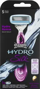 Станок для бритья Wilkinson Sword Hydro Silk — картриджный бритвенный станок, модель 145374
