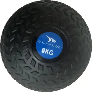 Medicine Ball YakimaSport Slam Ball PRO 6 kg — non-bounce training ball for slams and core workouts