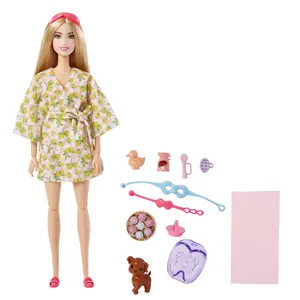Doll MATTEL Barbie Fashionistas with Puppy — 298 mm height, fabric & plastic, age 3+
