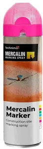Аэрозольный маркер Ledvance Mercalin Marker FL — флуоресцентный розовый для маркировки