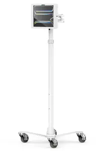 Тележка-корпус для iPad Pro 13" — ram mount Apex Rise Freedom Extended, белая, совместима с M4 и M5, 4 ключа