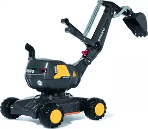 Каталка-экскаватор Rolly Toys Volvo, самодвижущийся, чёрный