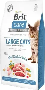 Kaķu sausais barība VAFO PRAHS Brit Care Kot Large Cats 400 g — Power & Vitality, bez graudiem
