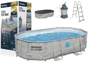 Above-ground Frame Pool Bestway 427×250×100 cm model 56946