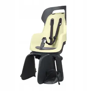 Bobike Maxi GO RS bicycle child seat for luggage rack with adjustable back – Lemon Sorbet