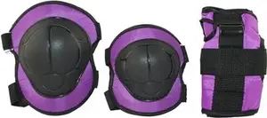 Protective pad set Nils Extreme H110 size S purple – elbow, knee, wrist guards