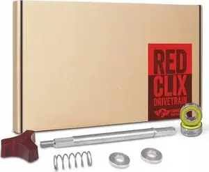 Replacement axle COMANDANTE Red Clix Drivetrain RX35 — compatible with Red Clix system