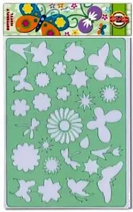 Stencil set KOH-I-NOOR Szablon Motyle — decorative butterfly templates