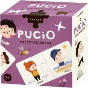 Children's Board Book No name Pucio. Przeciwieństwa – early language, opposites board book (small format)