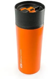 Travel mug gsi outdoors Glacier Stainless Commuter Mug 0.5 L, orange, stainless steel
