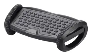 Footrest Q-Connect Rocking Footrest 2 heights, Black, 225×417×135 mm