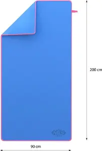Mikrošķiedras dvielis Nils Extreme NCR13 200 x 90 cm, Nils Camp, pelēks