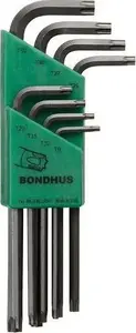 Набор длинных ключей Torx (TX) Bondhus BO31834, размеры TX9–TX40, 8 шт.