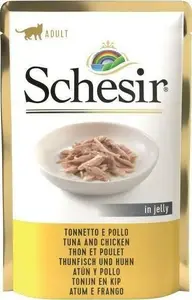 Wet Cat Food Schesir 85 g — Tuna & Chicken in Jelly