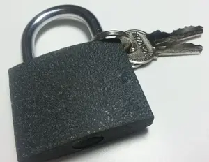 Padlock Top Tools 50 mm cast iron with 2 keys (model 90U302)