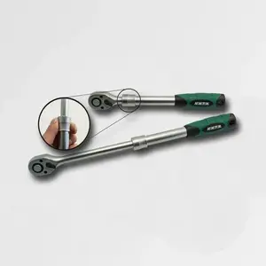 Ratchet with telescopic handle 1/4" 140–200 mm Honiton H8623
