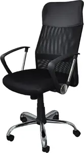 Biroja krēsls office products Corfu — melns — modelis 23023331-05