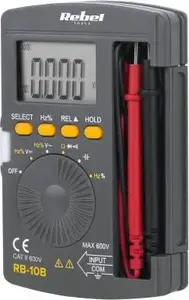 Pocket multimeter Rebel Tools RB-10B — compact handheld universal meter