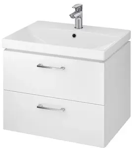 Раковина CERSANIT Lara City 59.4 см белая – керамическая чашевая S801-142-DSM