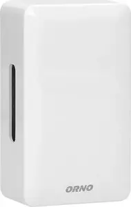 Electromechanical Two-Tone Doorbell ORNO BREVIS MINI AC 230V, white