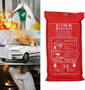 Fire blanket no fire NO 120x120 cm POLY – 120×120 cm fire suppression blanket in polybag