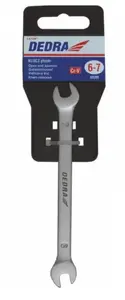 Open-end wrench Dedra 14 x 15 mm model 1476P
