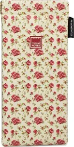 Eyeglasses Case Make Notes Vintage B — floral pattern, hard shell protective etui