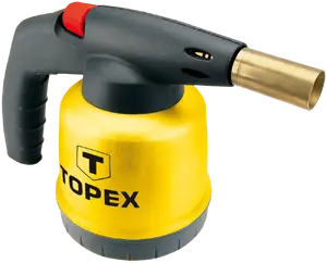 Gas Soldering Lamp Topex 44E142 — cartridge-powered portable soldering tool