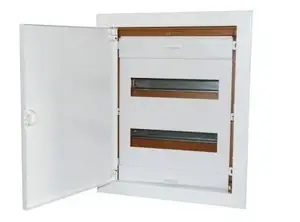 Modular Flush-Mounted Distribution Box PAWBOL C.1524 2x12 with Metal Door IP40 N+PE