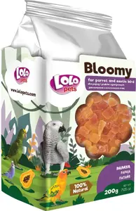 Корм для попугаев и экзотических птиц Usorteret Bloomy Papaya 200 г