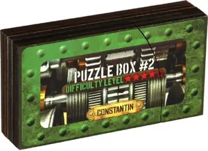Puzzle Box 2 galvaskausa mīkla no Recent Toys — mehāniska puzle, grūtības līmenis 4/5