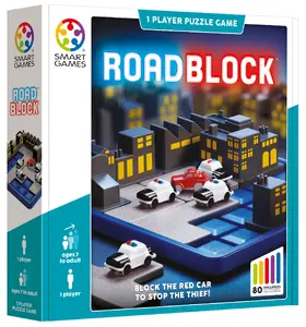 Настольная игра Smart Games RoadBlock, логическая головоломка для 1 игрока, 7–99 лет