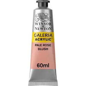 Акриловая краска Winsor & Newton 2120257, 60 мл, Pale Rose Blush (Rose) в тюбике