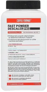 Descaler powder Coffee Format Fast Powder Descaler PRO 1 kg for coffee machines and kettles