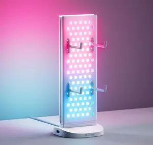 Nanoleaf Pegboard Desk Dock illuminated docking station for peripherals (white)