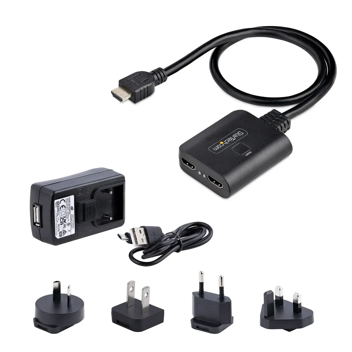 StarTech HDMI sadalītājs S55174041 — 1x2 4K@60Hz Photo 6