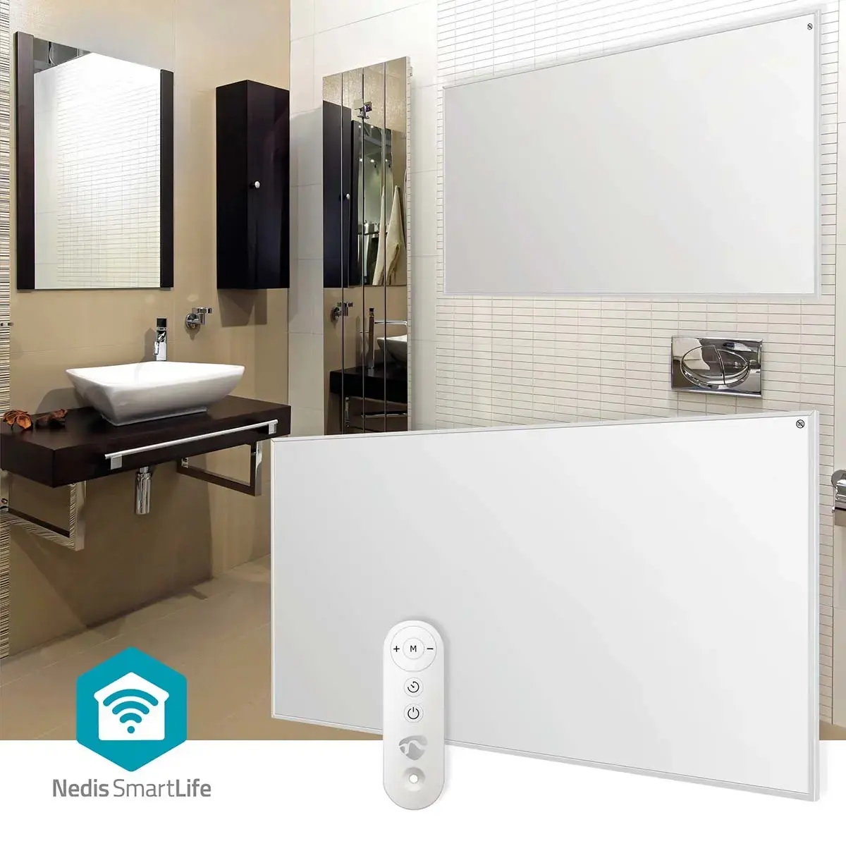 Nedis HTIP700WTW infrared space heater 700 W Photo 11