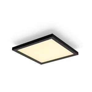 Потолочный светильник Signify Philips Aurelle Square Panel — 300×300×48 мм, Bluetooth/Zigbee, черный