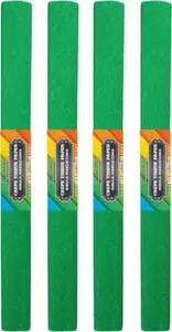 Crepe Paper Sheets STARPAK 50 x 200 cm green, pack of 10