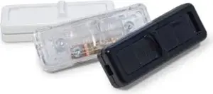 Slide switch Plastrol WS-1P/2,5A (W-10026) 1-pole 2.5A 250V white — through or end mounting