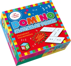 Обучающие домино Multigra Domino matematyczne Dodawanie i odejmowani — игра для тренировки сложения и вычитания