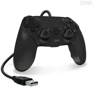 Wired Game Controller No name Cirka NuForce for PS4/PC/Mac — Black, wired USB connection