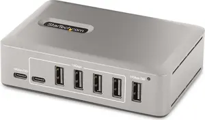 USB-C Hub StarTech.com 10-Port S55174042 — 8× USB-A + 2× USB-C, USB 3.2 Gen 2 10Gbps, 65W self-powered