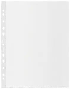 Esselte Recycle Pocket A4 MAXI Premium Transparent Polypropylene 0.1 mm Thickness 80 Pack