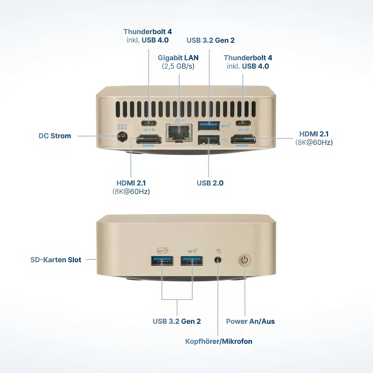 FutureNUC Lux NUC 12i5HL Мини‑ПК i5-12450H Photo 2