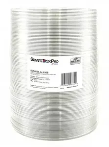 Диск DVD+R DL SmartDisk 69834, двухслойный 8.5GB, 8x, белый для струйной печати, 12 см, упаковка 100 шт.
