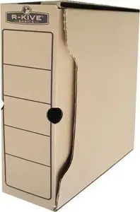 File storage box Fellowes R-Kive BASIC — 100 mm capacity, archival document storage