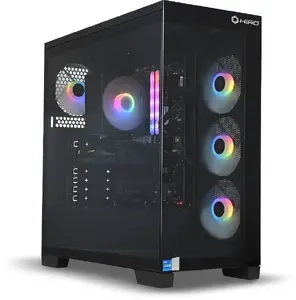 Desktop PC HIRO Aurora — AMD Ryzen 7 9700X, NVIDIA RTX 5060 8GB, 32GB RAM, 1TB SSD, Wi‑Fi, Windows 11 Home